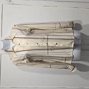 VINTAGE ELDERADO BUTTON FRONT SHIRT.. #6484